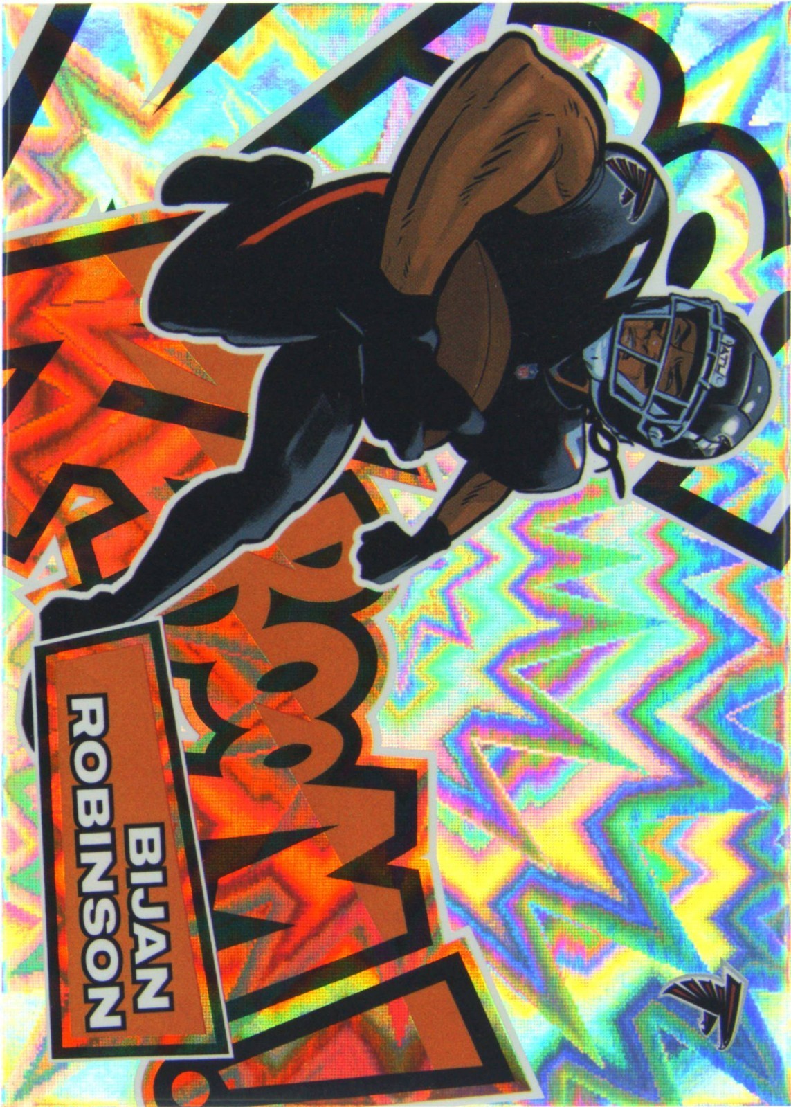 2025 Panini Absolute - Kaboom! Horizontal Bijan Robinson #21 for