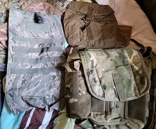 MTP Camo Field Pack Respirator Mask Bag Molle British Army+2 FILBE Bags+ABU Bag