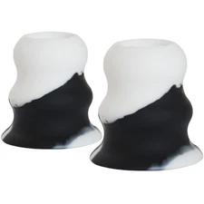 Grip-N-Rip II Softball Bat Taper - Set of 2 - Black/White