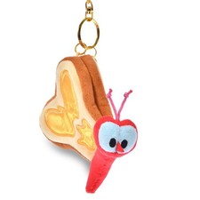+KeJapan Tokio Disney Store Pan y Mariposa Peluche Llavero Alicia País de las Maravillas