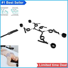 Under the Bed Restraint System Adjustable Neoprene Cuffs Nylon Webbing Nickel