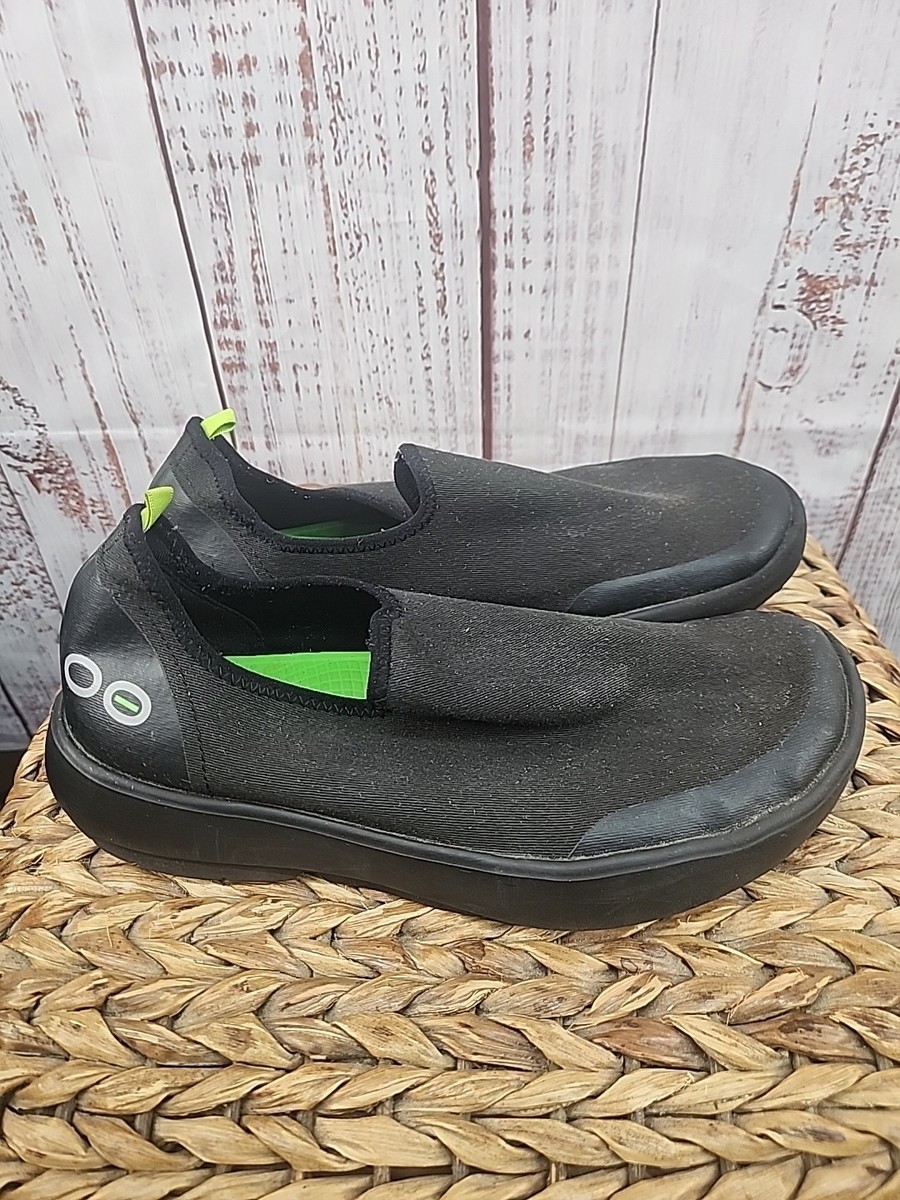 OOFOS OOmg eeZee Low Womens Size 9.5 Shoes Black Recovery  display picture 1
