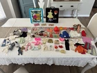 Vintage Barbie Case Clothing Accessories Lot w/Tressy & Penny Brite Dolls & More