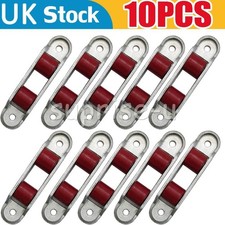 10PCS Metal Nylon Sash Pulley Sliding Door Roller Runner Double Wheel Track