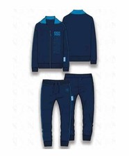 Tuta ADULTO MANICA LUNGA JERSEY COTONE SSc Napoli UFFICIALE