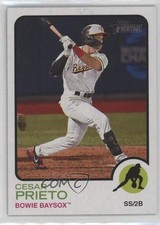 2022 Topps Heritage Minor League Edition Cesar Prieto #30 3d5