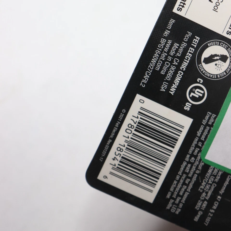 (2-Pk) Feit Electric Candelabra Filament LED Bulb Soft White 2700K G16.5 40W Eqv - Image 2 of 4