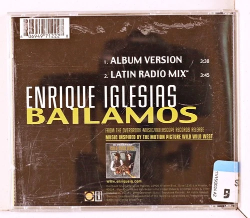 Enrique Iglesias - Bailamos (CD 1999) - Picture 2 of 2