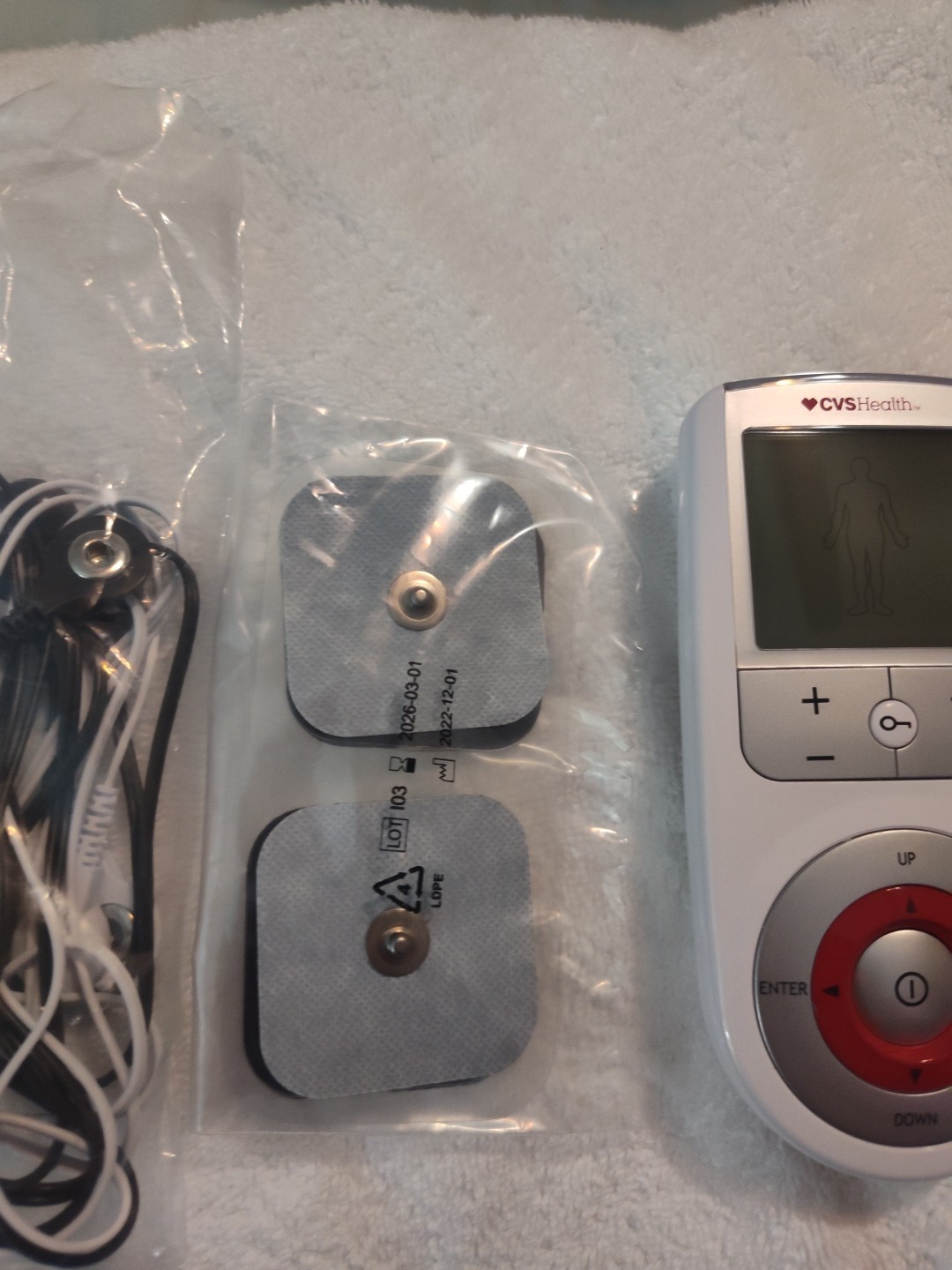 CVS HEALTH ADVANCED TENS TARGETED MUSCLE THERAPY - NEW/OPEN/COMPLETE - FREE SHIP