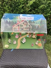 Vintage 1988 TOMY Sylvanian Families 25x15x18in Store Advertising Display *RARE*