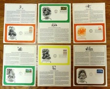 USPS Scott 1908, 2015, 2037, 2053, 2144, 2153 First Day of Issue Qty 6