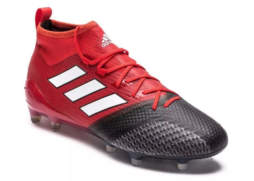 gevaarlijk Portiek Geniet Adidas Mens ACE 17.1 Primeknit FG Football Boots / Red Black / RRP £200 |  eBay