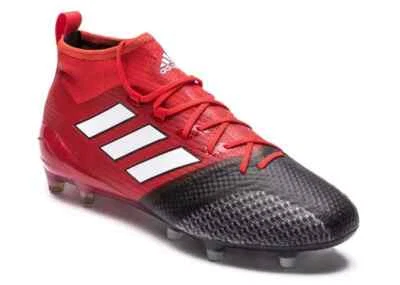 Adidas Herren ACE 17.1 Primeknit FG Fußballschuhe / Rot Schwarz / UVP 200€