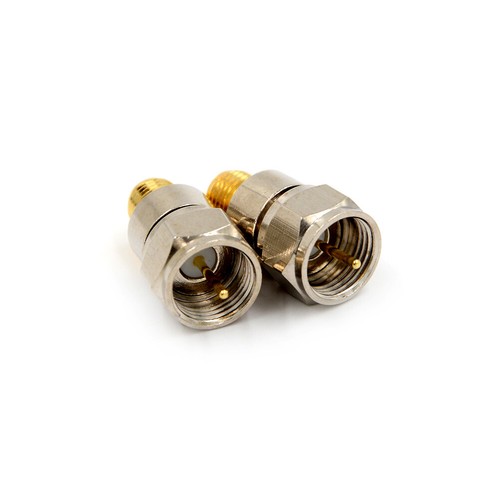 SMA Female Jack To F Male Plug RF Coaxial Adapter Connector Straight SURX D _yi - Zdjęcie 3 z 6