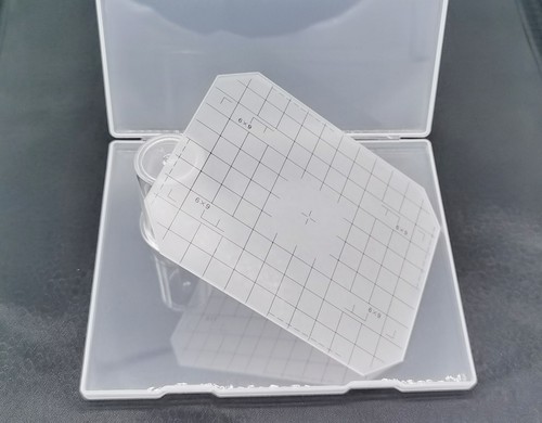 New 4x5 Ground Glass Focusing Screen F/ Toyo Wista Sinar Horseman Linhof w/ Grid - Afbeelding 1 van 8