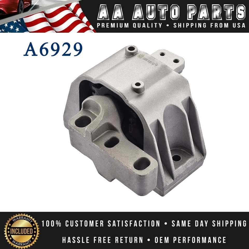 3PC Engine Motor & Transmission Mount for 1998-2005 Volkswagen Beetle l4 2.0L - Image 2 of 4