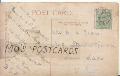 Genealogie Postkarte - Evans - 9 Standert Terrace, Seven Sisters, Nr Neath - 7442A