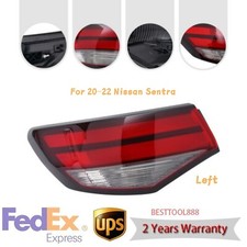 Left Tail Light for Nissan Sentra 2020 21 2022 Rear Brake Stop Lamp Driver Side