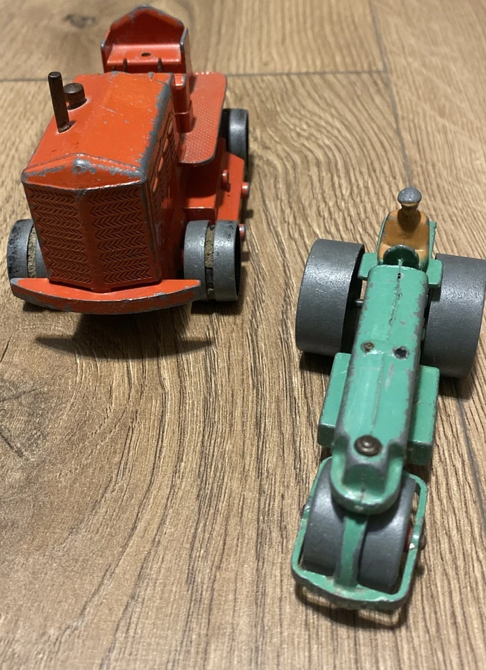 Tractor pesado vintage Dinky Toys Aveling Barford Steamroller Foto 4 de 4