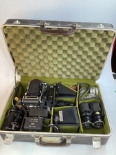 Mamiya C33 Professional Camera outfit-Lenses,grip,filters,case