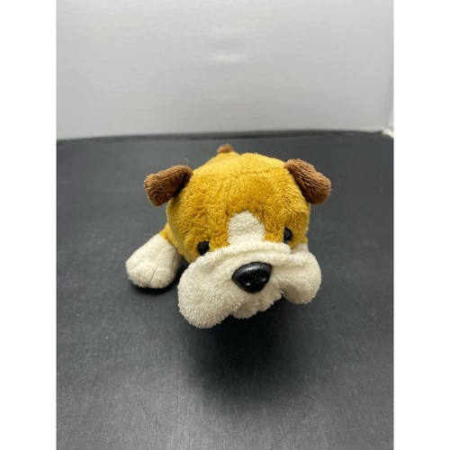 Webkinz Ganz Bulldog Lil'Kinz HS126 Plush Stuffed Toy Animal Brown Dog Puppy - Picture 3 of 8