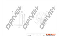 Dr!ve+ DP1110.13.0288 Kraftstofffilter FüR Mitsubishi, Smart