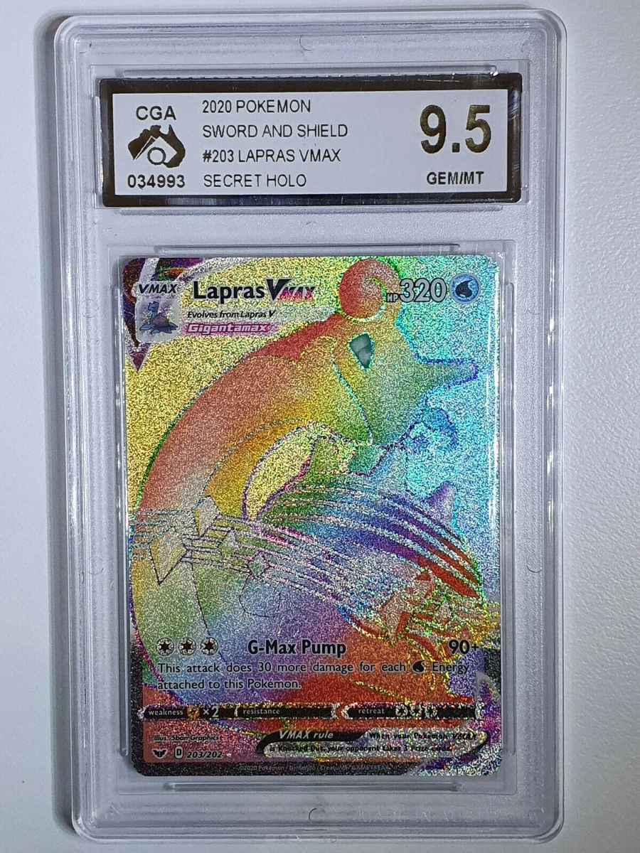 Carta Pokémon Lapras Vmax Espada E Escudo