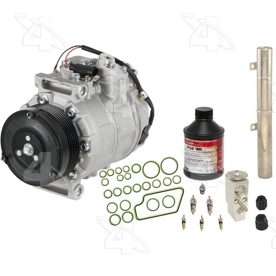 Kit de compressor dianteiro 4 estações Mercedes-Benz GL320 A/C para 2009 - Imagem 4 de 4