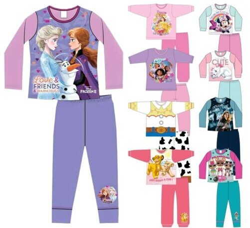 Niña Personaje Pijama Niños Disney Nickelodeon Oficial con Licencia Pijama