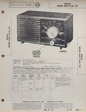 SAMS PHOTOFACT SERVICE MANUAL 261-11 PHILCO RADIO B569
