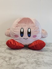 Standing Kirby Plush Nintendo 11" Hal Laboratory Stuffed Toy Pink Red Japan