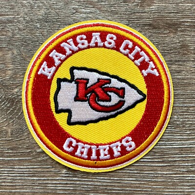 NFL Kansas City Chiefs PATCH Aufnäher Bügelbild American Football US Team Sport