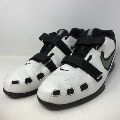 Size 18 - Nike Romaleos 2 White Black Weightlifting Shoes | eBay