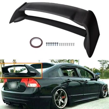 Trunk Wing Spoiler For 2006-2011 Honda Civic 4DR Sedan Painted Mugen Style 4Pcs
