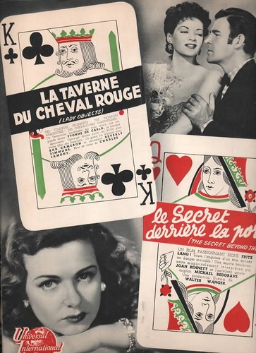 Universal Plakette 1947 1948 MARIA MONTEZ AVA GARDNER JOAN BENNETT - Bild 7 von 8