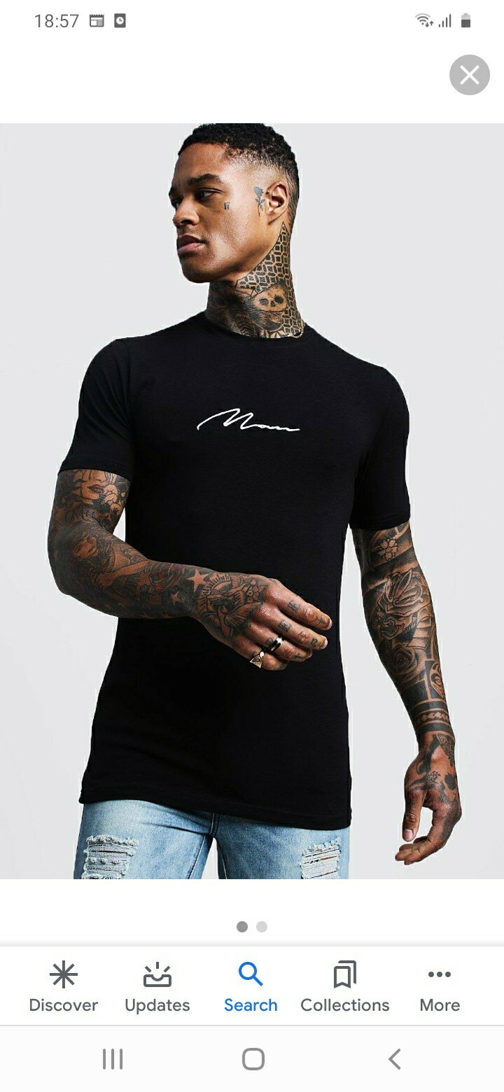 ALTRA T shirt Mennesker cotone nero altri top casual fitness palestra sport L