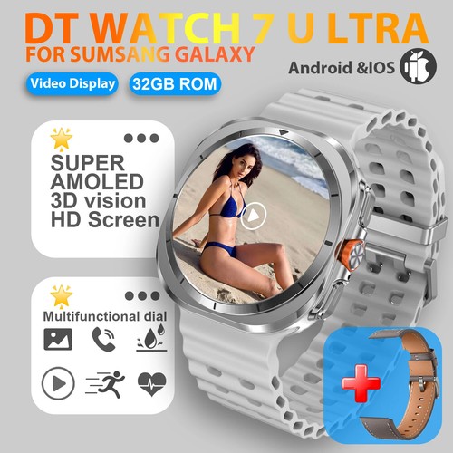 Ultra Smart Watch Men 32GB Memory 3D Video Display Sports SmartWatch GPS NFC - Picture 29 of 35