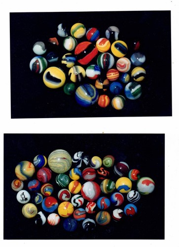 Three 1995 Marble Advertising POSTCARD by Rolf Wald, Marble Maker, Unposted - Picture 12 of 12