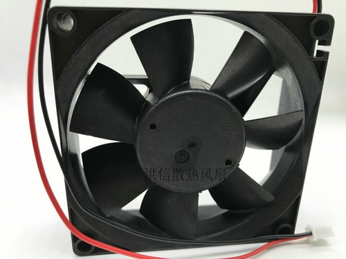 Mitsubishi 8025 MMF-08C24TS-RZ4 DC24V 0.15A 8CM 2-wire Inverter Fan - Picture 3 of 3