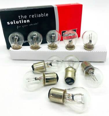 10 st 78-0021SET MAXGEAR P25 BA15D Vision mehr Licht Halogenlampe 12V/21/5W