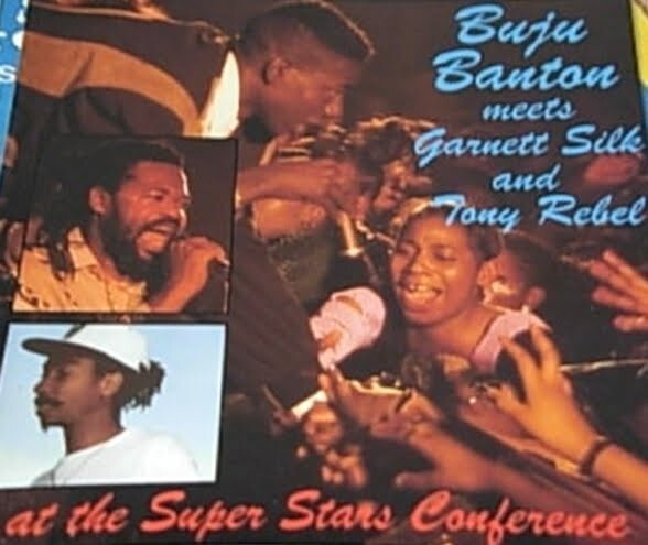 洋楽 BUJU BANTON MEETS GARNET SILK&TONY REBEL Various ‎ Buju Banton Meets Garnett Silk & Tony Rebel At The
