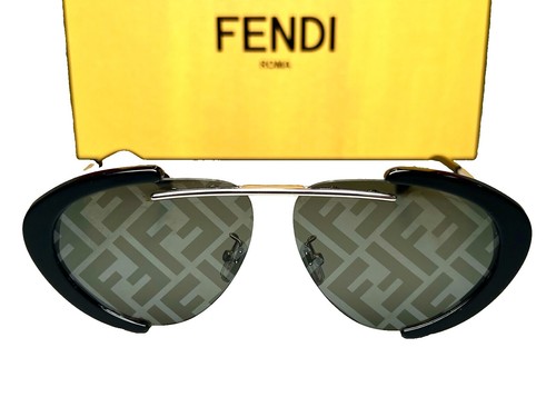 Fendi FS502 238 Sunglasses Frames Brown Wrap 61-16-120 5549  display picture 1
