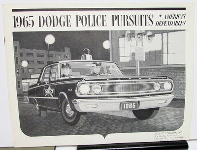 Dodge coronet police pursuit