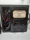 Vintage Weston Model 764 Capacity Meter With Case Antique Electrical Meter