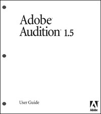 Adobe Audition 1.5 Registrazione Audio Modifica Guida Utente Manuale Istruzioni