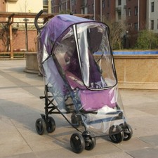 Protective Stroller Rain Cover with Mosquito Net 