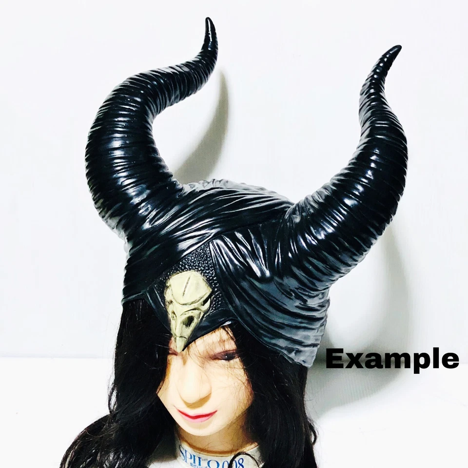 Maleficent рога голова Deluxe зла головной убор Хэллоуин косплей карнавал костюмы - Изображение 4 из 4