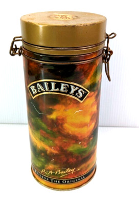 Vintage Baileys The Original Collector Tin 1993 Limited Ed Hinge Top 4.5''x10''