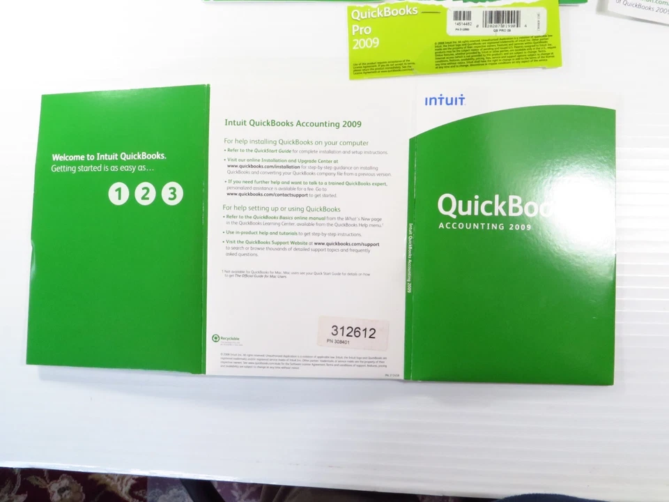 INTUIT QUICKBOOKS PRO 2009 FOR WINDOWS FULL RETAIL US VERSION =LIFETIME LICENSE= - Image 4 of 4