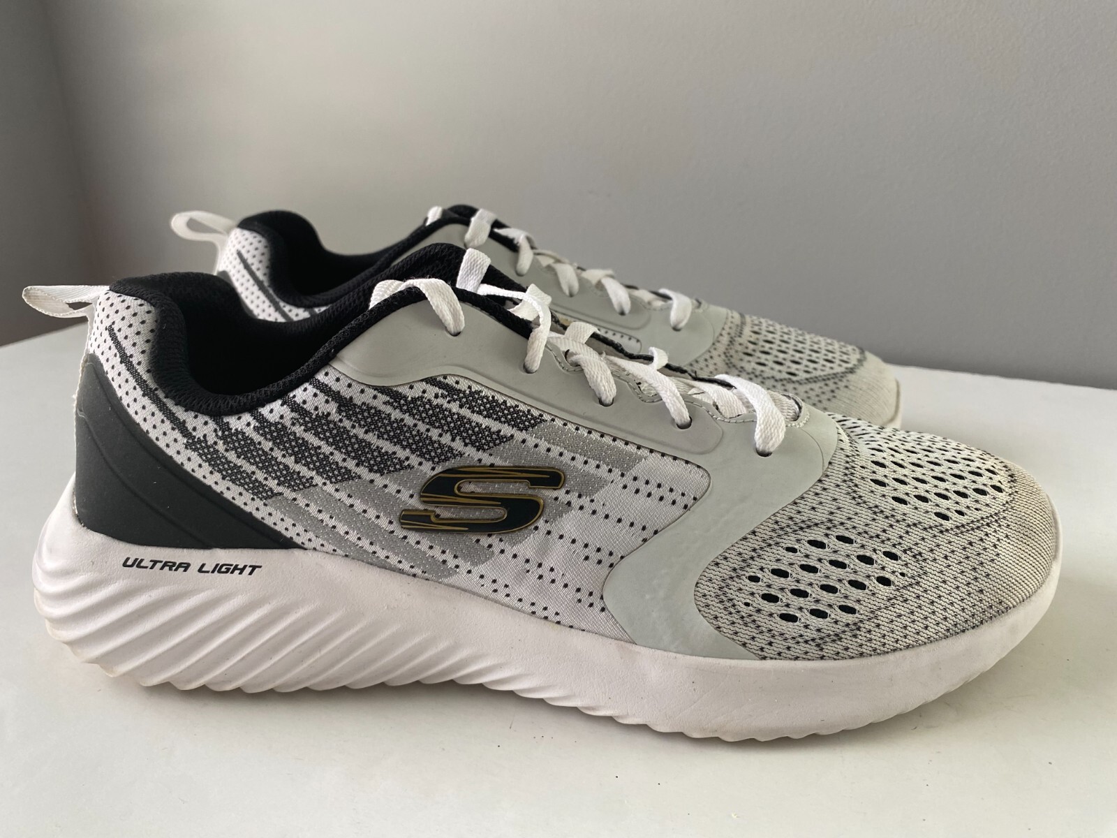 SAOLA Scarpe da ginnastica ultraleggere uomo taglia 11 5 Skechers Bounder Verkona 232004